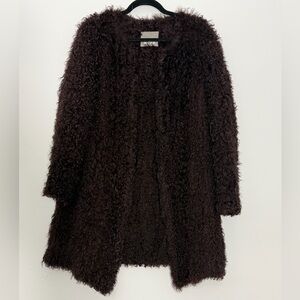 METEO by Yves Salomon Lamb Coat